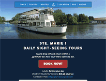 Tablet Screenshot of cityviewcruise.com